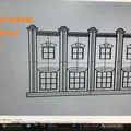 Tường nhà máy quy mô HO cho mô hình tàu hỏa - Thumbnail 3