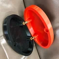 Hộp hình oval có bản lề 7 x 4 in bằng gỗ - Thumbnail 3