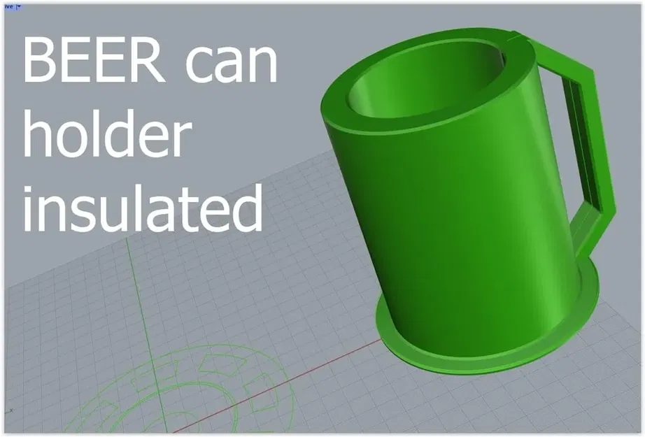 Giá đỡ cách nhiệt cho lon bia và chai nước 500ml - Image 2