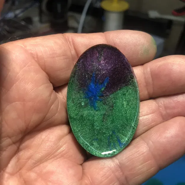 Khuôn cao su oval để chế tạo đồ thủ công - Image 5