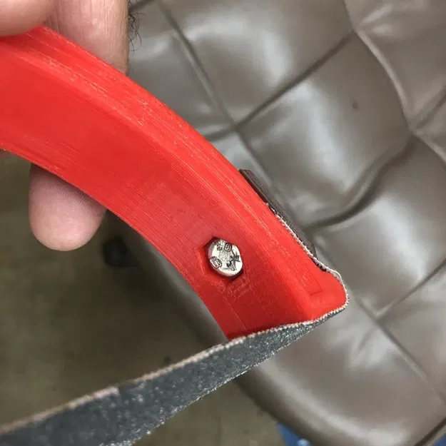 Giá đỡ giấy nhám 1" phiên bản hỗ trợ và không hỗ trợ - Image 5