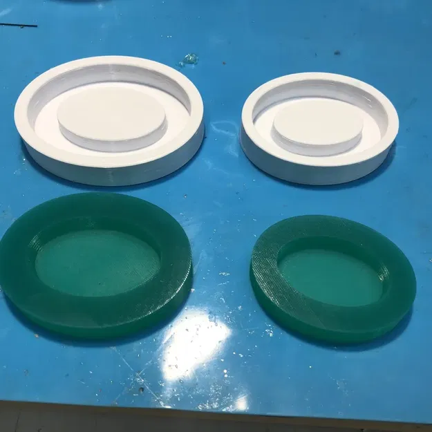 Khuôn cao su oval để chế tạo đồ thủ công - Image 7