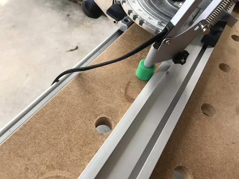 Giá đỡ bàn cho đèn Tertial IKEA trên FESTOOL MFT - Image 4