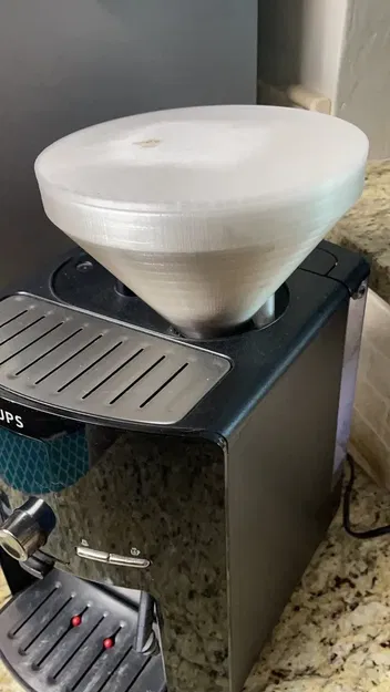 Bộ chứa hạt cà phê Krups cho máy pha cà phê cũ - Image 1