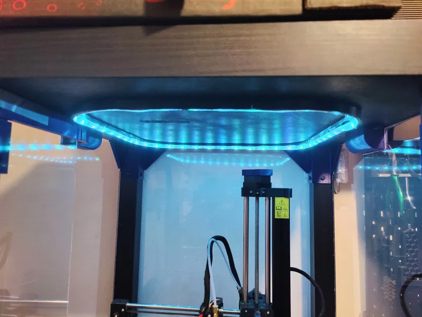 Giá đỡ đèn LED cho hộp Ikea Lack - Image 4