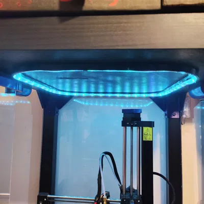 Giá đỡ đèn LED cho hộp Ikea Lack