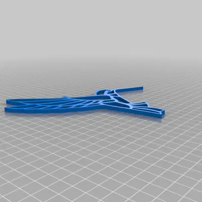 Chim ruồi in 3D để đổ nhựa resin màu