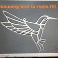 Chim ruồi in 3D để đổ nhựa resin màu - Thumbnail 4