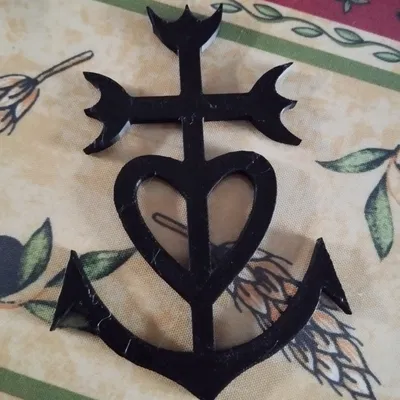 Biểu tượng Croix de Camargue vùng Nam Pháp