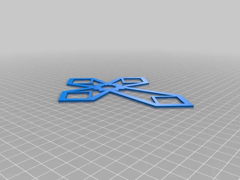 Mô hình chồng lớp in 3D hoặc cắt laser cao 7 inch - Image 2