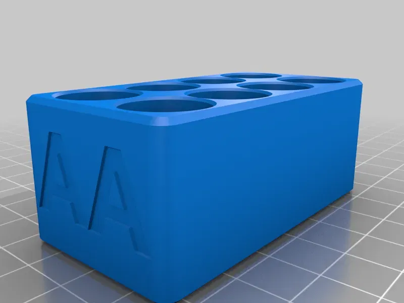 Giá đỡ lưu trữ pin AAA, AA và 9V cho xe RV - Image 1