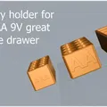 Giá đỡ lưu trữ pin AAA, AA và 9V cho xe RV - Thumbnail 2