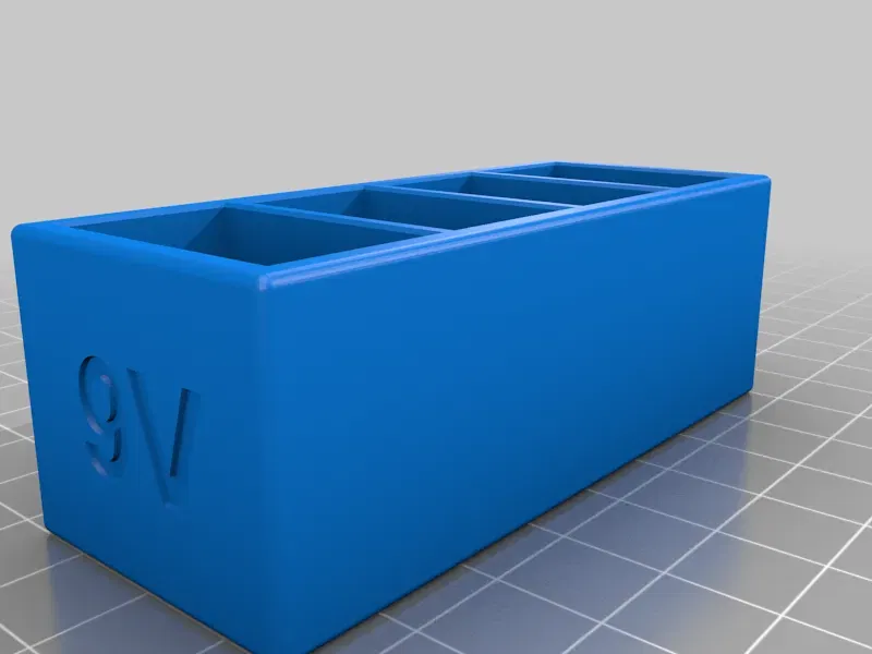 Giá đỡ lưu trữ pin AAA, AA và 9V cho xe RV - Image 3