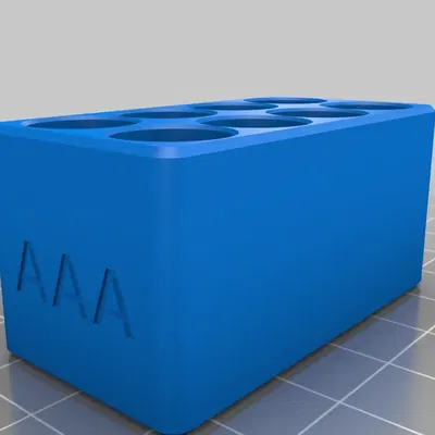 Giá đỡ lưu trữ pin AAA, AA và 9V cho xe RV