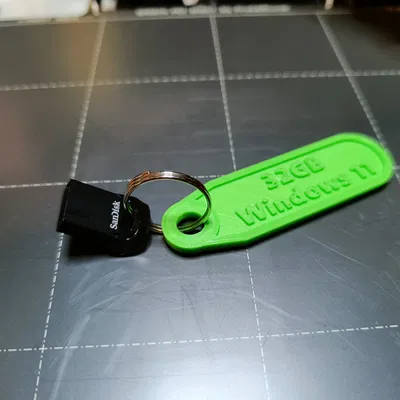 Nhãn USB trống tùy chỉnh cho thiết bị cầm tay