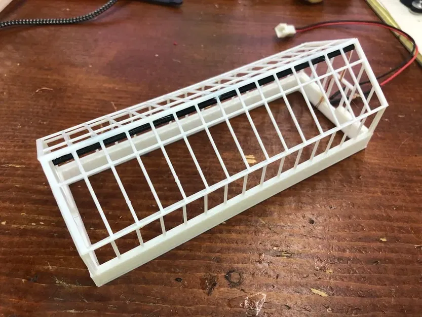 Mô hình nhà kính cho mô hình tàu hỏa tỷ lệ HO - Image 3