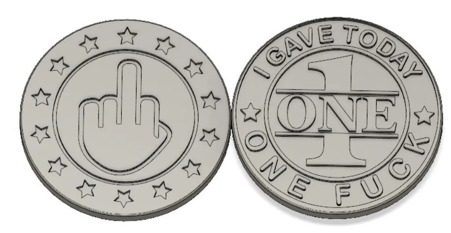 Đồng xu F**K to Give để thể hiện sự quan tâm - Image 1