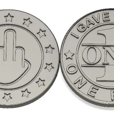 Đồng xu F**K to Give để thể hiện sự quan tâm