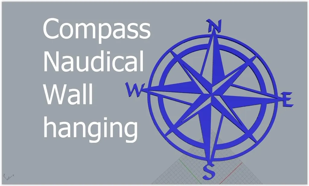 Giá treo tường la bàn hàng hải - Image 1