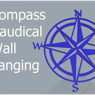 Giá treo tường la bàn hàng hải