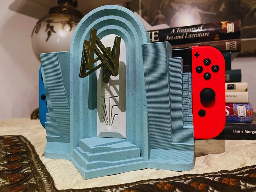 Mặt tiền Art Deco cho đế Nintendo Switch - Image 2