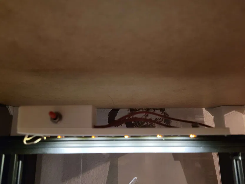 Giá đỡ LED với công tắc cho máy in Ender3 - Image 2