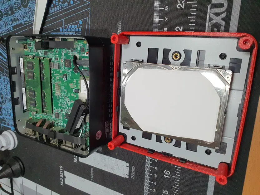 Giá đỡ HDD dày cho Minisforum UM560/UM580 - Image 4