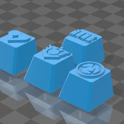 Mặt phím Cherry MX khắc biểu tượng khả năng của Sage trong Val...