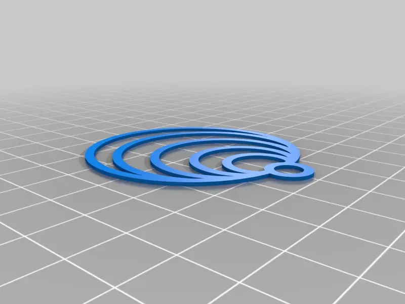 Bông tai 3 phiên bản in 3D hoặc cắt laser - Image 1