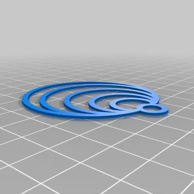 Bông tai 3 phiên bản in 3D hoặc cắt laser