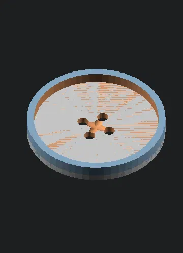 Nút áo tùy chỉnh với kịch bản OpenScad - Image 4