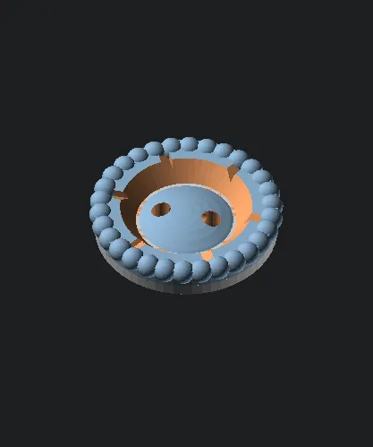 Nút áo tùy chỉnh với kịch bản OpenScad - Image 5