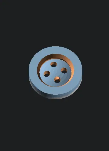 Nút áo tùy chỉnh với kịch bản OpenScad - Image 6