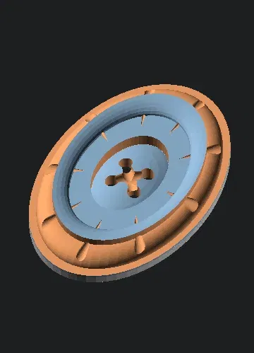 Nút áo tùy chỉnh với kịch bản OpenScad - Image 7