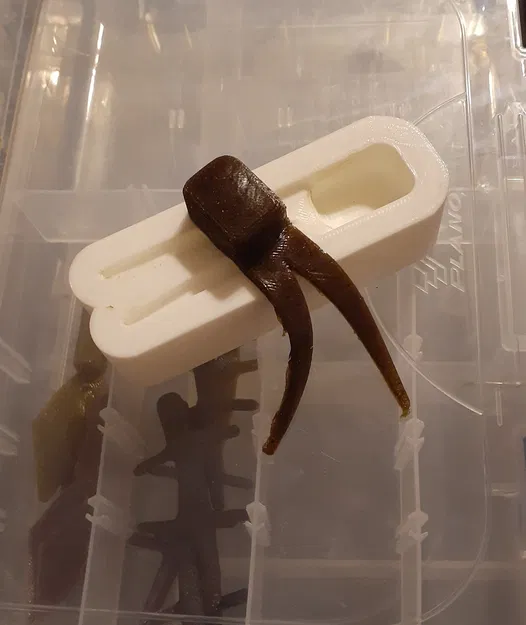 Mẫu khuôn lure nhựa mềm 3.5 inch cho trailer - Image 1