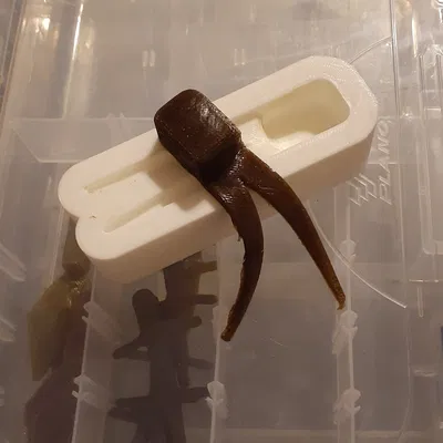 Mẫu khuôn lure nhựa mềm 3.5 inch cho trailer