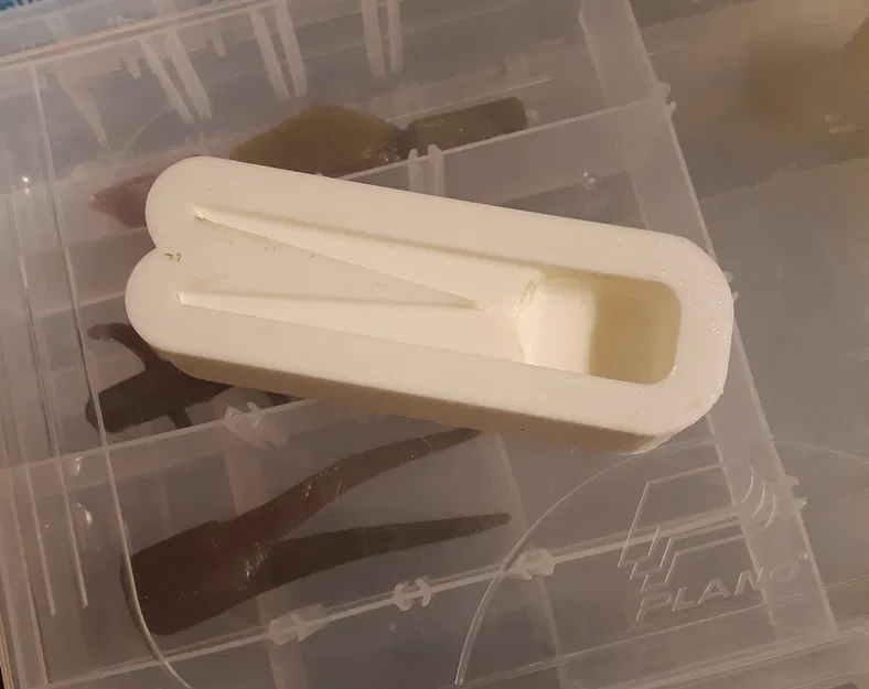 Mẫu khuôn lure nhựa mềm 3.5 inch cho trailer - Image 3