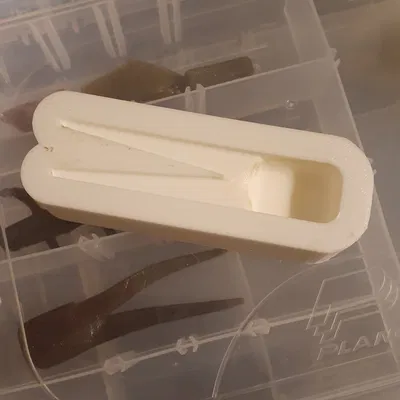 Mẫu khuôn lure nhựa mềm 3.5 inch cho trailer