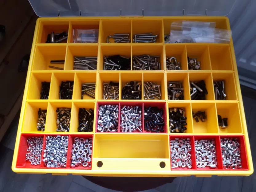 Hộp tổ chức Europlus Basic 37 với các ngăn chứa chuyên dụng - Image 2