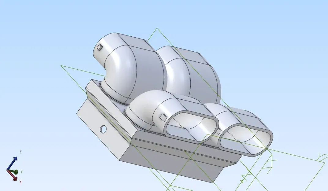 Thay thế ống dẫn khí điều hòa cho Vanagon VintageAir - Image 1