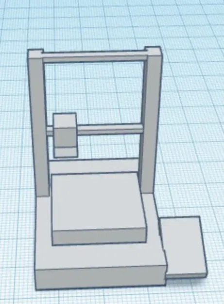 Mô hình Ender 3 s1 phong cách low poly nguyên bản - Image 2