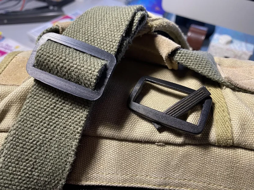 Khóa đai 38mm in bằng ABS hoặc HIPS - Image 1