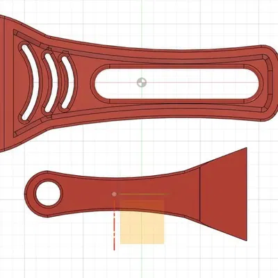 Bộ 2 dụng cụ cạo 3D cho máy in
