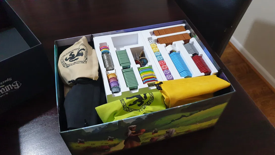 Giá đỡ acrylic cho trò chơi Castles of Burgundy - Image 1