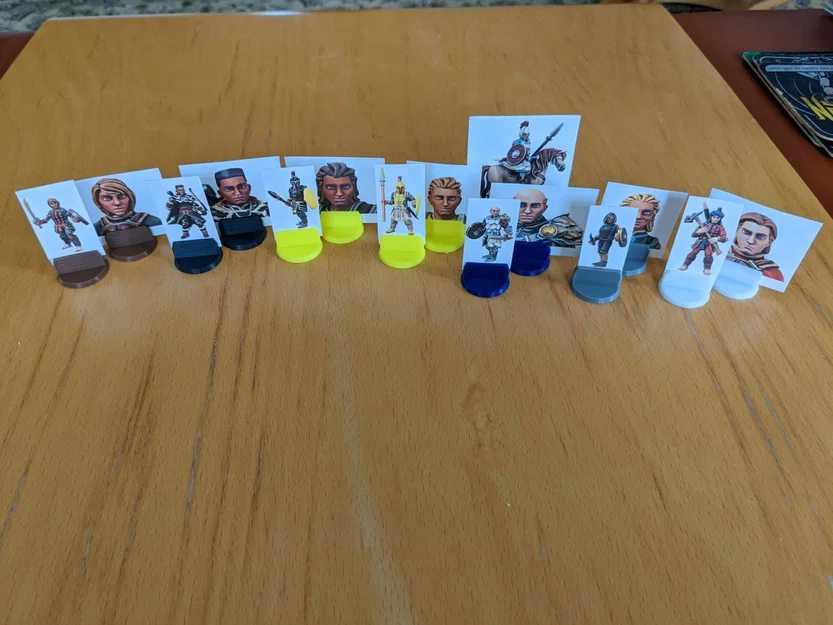 Đế đứng cho mô hình giấy mini 25mm - Image 1