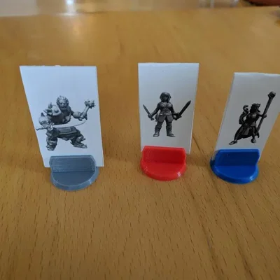 Đế đứng cho mô hình giấy mini 25mm