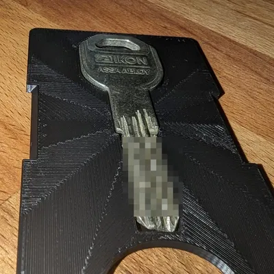 Vỏ ví Lockcard kèm chìa "Assa Abloy Ikon RW6"