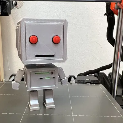 Robot hỗ trợ hình hộp đơn giản cho in 3D