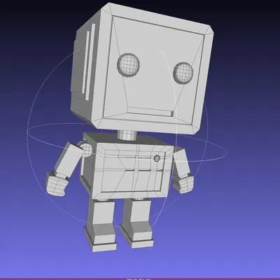 Robot hỗ trợ hình hộp đơn giản cho in 3D