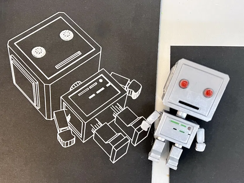 Robot hỗ trợ hình hộp đơn giản cho in 3D - Image 9